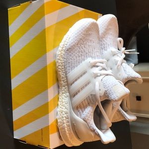 White adidas ultra boost. Women’s size 7
